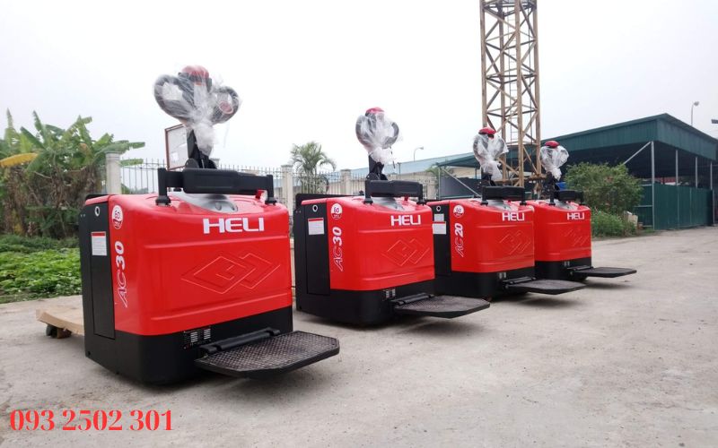 Xe nâng tay điện 3 tấn HELI pin lithium