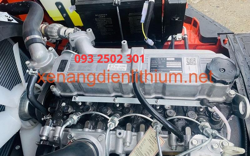 Động cơ Mitsubishi-S4S trên xe nâng dầu 2 tấn