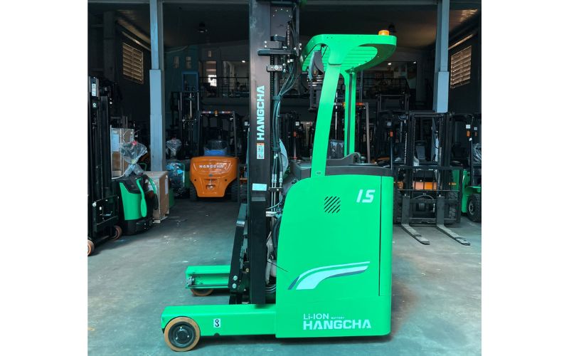 Xe nâng reach truck đứng lái HangCha